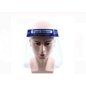 Transparent Protective Medical Face Shield Medical Adjustable Clear Plastic