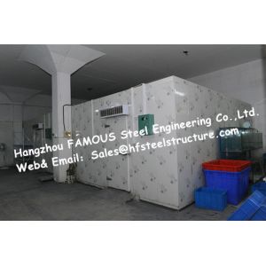 Prefab Walk in Freezer Units Cold Room And Walk In Cooler Box with Metal Camlock
