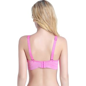 7 Days Sample Order Support Solid Pattern Type Push Up Nursing Bra for