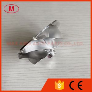 TD04 Forward 54.28/67.40mm 9+0 Blades point milling turbo aluminum 2618/Milling