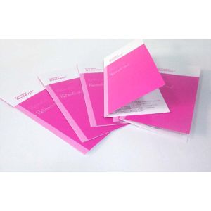 Wholesale 4 color online Pink Folded Leaflet Colour Flyer Printing Service for promotion from china suppliers