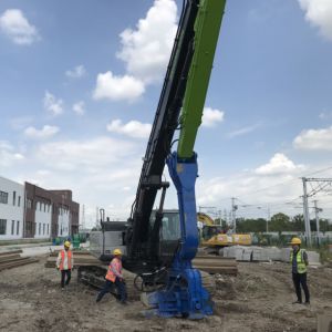 Wholesale Construction 15m Excavator Mounted Pile Driver Cast Steel Fixture from china suppliers