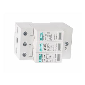 5kA 3P 320Vac Lightning Protectors Type 1+2 / Class I+II / Class B+C