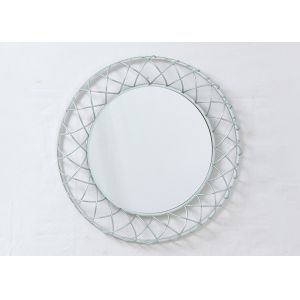 Classical Color Round Metal Framed Wall Mirror For Home Decoration