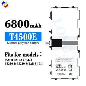 6800mAh T4500E TAB 3 10.1 P5200 P5210 P5220 Battery for Samsung Galaxy P5200