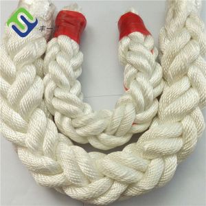 China 8 Strand Polyamide Nylon Braided Marine Ship Mooring Rope 80mm/96mm on sale
