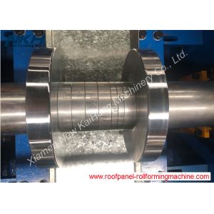 PLC Control Purlin Sheet Roll Forming Machine With Cr12Mov Blade