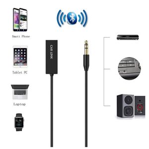 U2 Bluetooth Aux Adapter Smallest Bluetooth Receiver Car Adapter USB to 3.5mm
