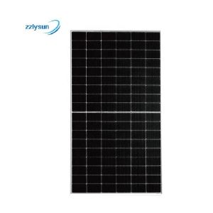 China Best selling half cell overlap photovoltaic panel system 400W 410W solar panel full black monocrystalline solar panels on sale