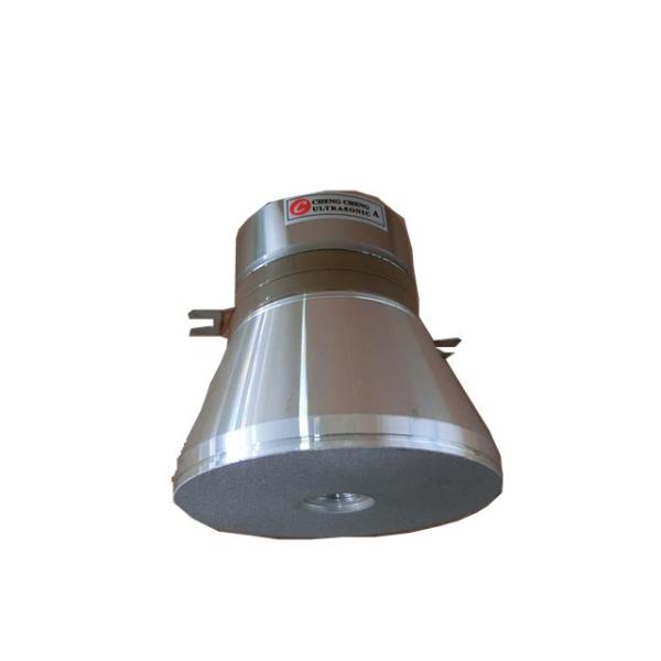 High Power 100w Ultrasonic Cleaning Transducer , Vibration Piezoelectric