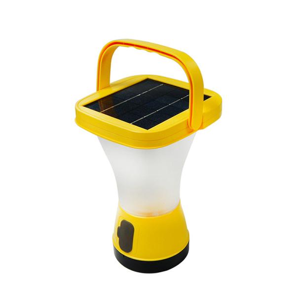Quality IP64 Solar Energy LED Lights 360 Degree LG Multifunctional Solar Rechargeable Lantern for sale