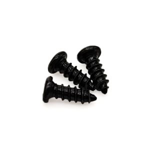 China Black Zinc Self-Tapping Screw – M5x25mm Countersunk Phillips on sale