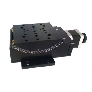 45 Degree Motorized Goniometer Stages 80mm×80mm Platform