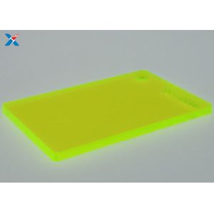 4x8 Plexiglass Fluorescent Green Acrylic Sheet Extruded Perspex Panels