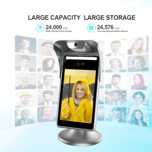 IPS HD Contactless Facial Recognition Temperature Scanner Night Vision