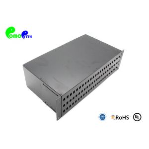 Max Capacity 144F ODF Patch Panel With Cold Rolling Steel Material