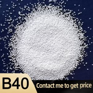 Wholesale B205 Ceramic Microbeads Sandlasting Media B40 Matt Metal Surface from china suppliers