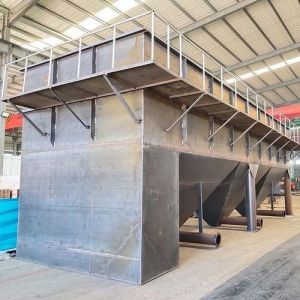 200m3 Sedimentation Tank Lamella Clarifier With Stainless Steel Construction And