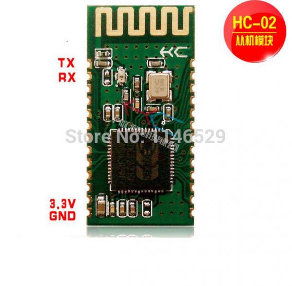Quality HC-02 serial to Bluetooth module, the slave module for wireless data transmission for sale