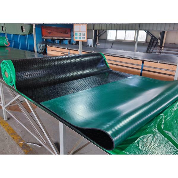 Diamond Grooved Rubber Pulley Lagging