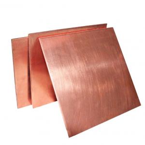 Wholesale C12200 99.999% Copper Cathode Sheet Plate Material 0.1 - 100mm Thickness from china suppliers