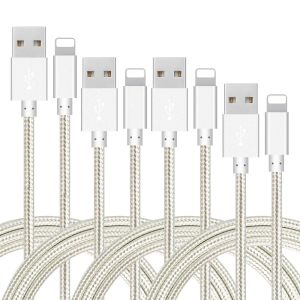 Nylon Braided USB Charger Cable 3ft Sync Data Cable Charger Cord For Android