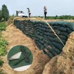 China Shelter Flood Dike and River Slope Protection Geobag with ASTM GRI-GM13 Standard for sale