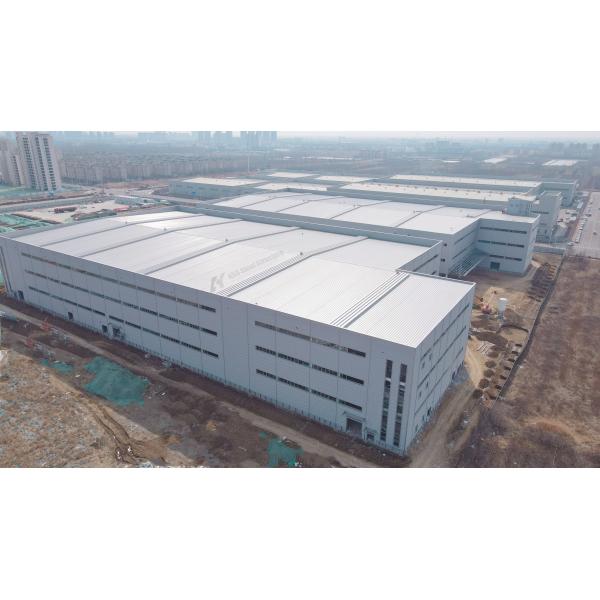 Prefabricated Multi Storey Steel Structure Warehouse Building SGS BV CE Approved