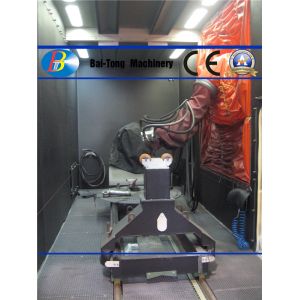 Wholesale Multi Axis Controlled Shot Peening Unit , Shot Peening Equipment With Shot Flow Regulator from china suppliers