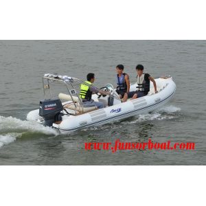OEM Funny Lightweight Inflatable Boat 8 Man Inflatable Boats RIB480D