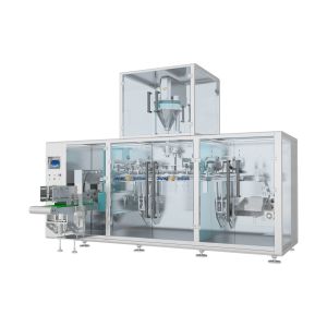 Automatic Premade Bag Pouch Powder Packaging Machine 30-50 BPM 50g-500g