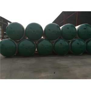 High Pressure Vessel Vertical Air Receiver Tank For Drain Valve Easy Connection