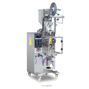 60hz 3.0kw Granular Packaging Machine Liquid / Powder With Step Motor