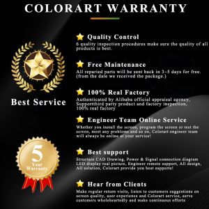 P0.62-1.875mm COB LED Display Indoor 3840Hz Refresh Rate 178° Viewing Angle