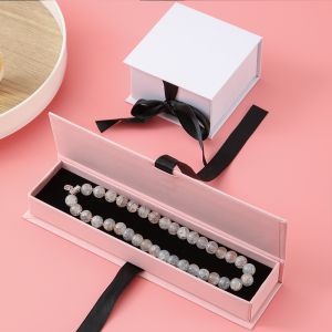 Custom Ribbon-Tied Jewelry Box Set for Rings Earrings Bracelets