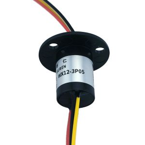 3 Way 5A Cap Type Conductive Rotary Slip Ring IP51 Protection