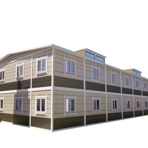 Multifunctional Prefabricated Wooden Duplex Container House with Detachable