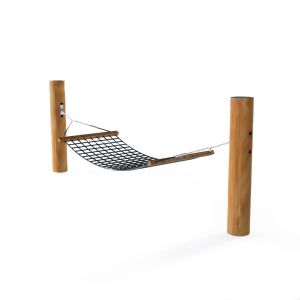 150cm*80cm 6 Strand Polyester Combination Rope Playground Hammock Swing