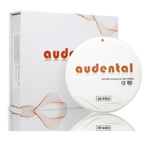 CE FDA SFDA ISO Certified Dental Zirconia Block with High Translucency and