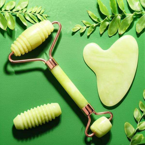 Experience the Benefits of Jade Roller Gua Sha Set for Full Body and Facial