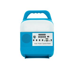 4Lamps Solar LED Home Lighting System 20W Waterproof Emergency Power Supply