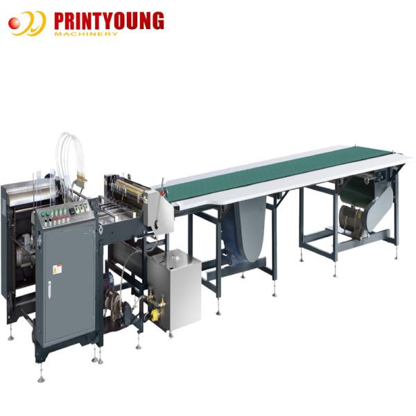 Quality Adjustable40pcs/min Automatic Gluing Machine 600mm Sheet for sale