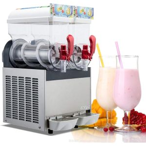 Wholesale Double Tanks Beverage Dispenser Slush Machine from china suppliers