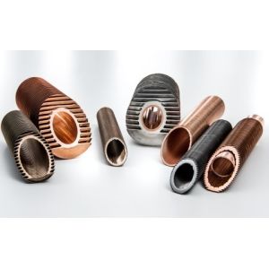 Durable Small SS Spiral Finned Tube Finned Heating Element ASYM Standard