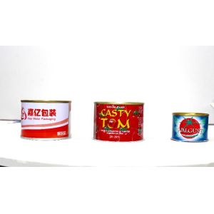 China D153mm Tin Can Packaging H110-240mm Tinplate Food Packaging Custom Logo on sale