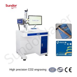 Benchtop Type Co2 Laser Printing Machine , Leather Laser Engraving Machine