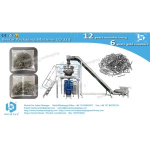 Bestar VFFS hardware packaging machine with 10-head weighing machine BSTV-450AZ