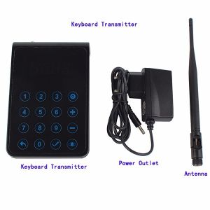 Newest wireless restaurant pager queue management calling system number display