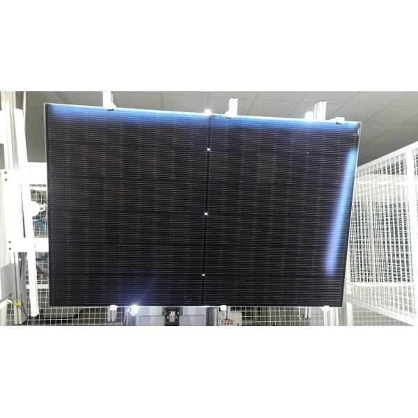 Quality 425W TOPcon Full All Black Solar PV Panel Mono 108 Half Cell High Efficiency for sale