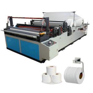 PLC intelligent control Customized Toilet Tissue Paper Roll Making machine